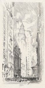 La Borsa, #4 nella Collezione Iconophile Club da Joseph Pennell