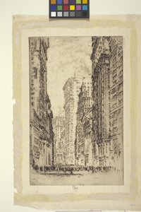 La Borsa di New York da Joseph Pennell