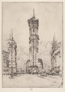 Edificio del Times da Joseph Pennell
