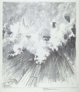 Scalo ferroviario, St. Louis, 1919