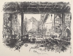 Sotto il capanno, 1917