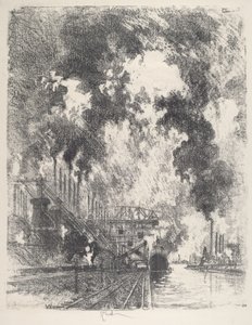 Scarico del minerale da Joseph Pennell