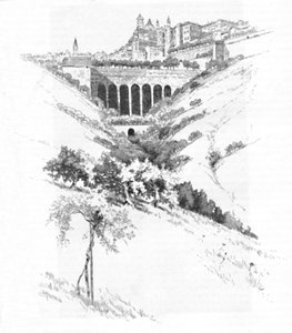 Urbino, 1886 da Joseph Pennell