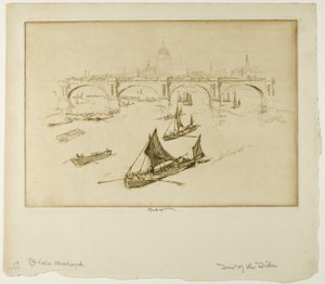 Ponte di Waterloo da Joseph Pennell