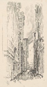 William Street da Joseph Pennell