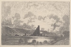 Castelli di lavoro, Wilkesbarre, 1910 da Joseph Pennell