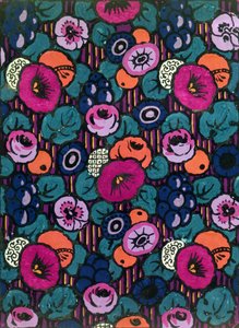 Design per un tessuto stampato di Joseph Percy Bilbie, c.1920 da Joseph Percy Bilbie