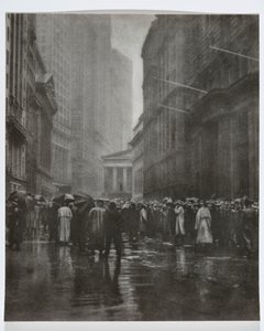 Il mercato di Curb - New York, 1921 da Joseph Petrocelli
