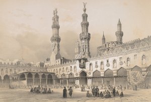 Corte della Moschea el Ahzar, al Cairo
