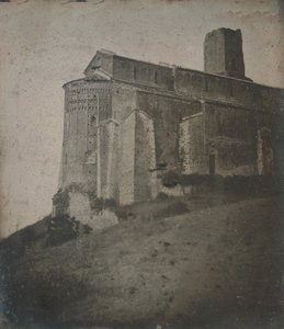 Toscanella Chiesa di S. Pietro, abside da Joseph Philibert Girault De Prangey
