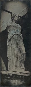 Cariatide, Erechtheion, Atene, 1842