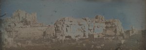 Corte Esagonale, Tempio di Giove, Baalbek, 1843