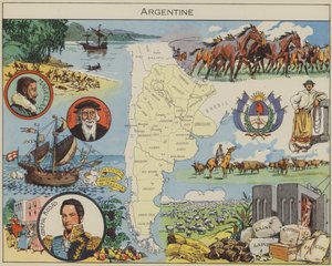 Argentina da Joseph Porphyre Pinchon