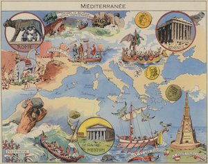 Mediterraneo da Joseph Porphyre Pinchon