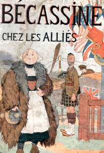 prima di copertina del libro "Becassine chez les allies" da Joseph Porphyre Pinchon