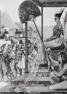 Portare Tributo a Ramesse II, XIX Dinastia da Joseph Ratcliffe (after) Skelton