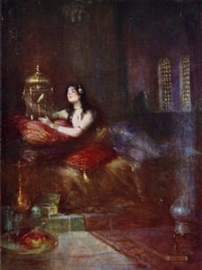 La sultana e il suo canarino da Joseph Ratcliffe Skelton