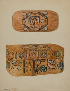 Scatola tedesca della Pennsylvania da Joseph Rothenberg