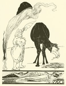 Il Djinn Responsabile di Tutti i Deserti da Joseph Rudyard (after) Kipling