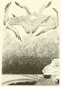 I Quattro Djinn dalle Ali di Gabbiano da Joseph Rudyard (after) Kipling