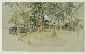 Tempio buddista a Ceylon (Sri Lanka) da Joseph Selleny