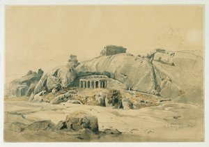 Tempio rupestre di Mamallapuram (Mahamaleipur), India da Joseph Selleny