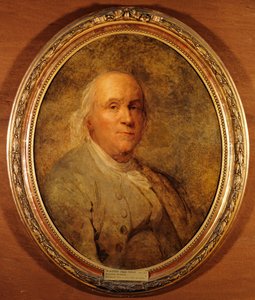 Francese:  Benjamin Franklin (1706-1790) da Joseph Siffred Duplessis