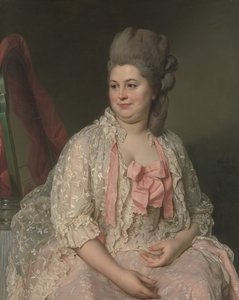 Madame de Saint-Morys Eléonore Elisabeth Angélique de Beauterne, 1742-1824, 1776 da Joseph Siffred Duplessis