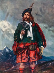 Rob Roy Mac Gregor, 1660-1735 da Joseph Simpson