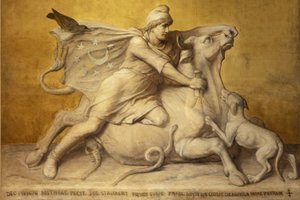 Il dio invincibile Mitra, fine XIX-inizio XX secolo da Joseph Stallaert
