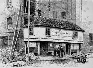 Il vecchio negozio di curiosità vicino a Lincolns Inn Fields, Londra, c1860 1911
