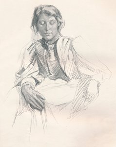 Studio a matita, c1897