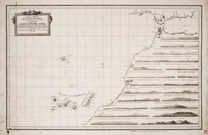 Mappa della costa occidentale dell