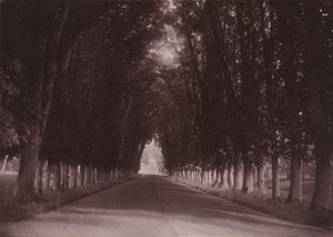 Vialetto, Château de Grand-Vaux, Savigny-sur-Orge, casa della famiglia Vigier, 1855 circa (foto) da Joseph Vigier