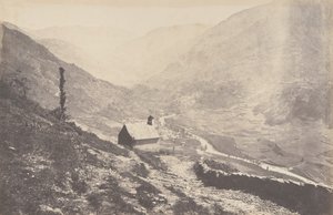 Vallée de Bosost prise de la capilla San Antonio, 1853