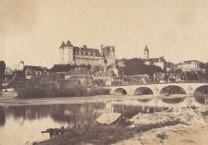 Veduta del castello di Pau, 1853