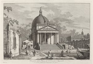 Prospetto della Chiesa di S. Simeone Apostolo, 1742