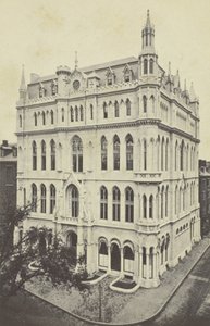 Nuovo Tempio Massonico, Boston, 1860s da Joseph Ward