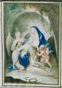 Maria con il corpo di Cristo da Joseph Winterhalder d. J.