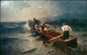 Inseguimento di bracconieri da Joseph Wopfner