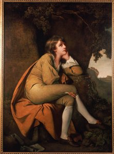 Edwin, da "Minstrel" di Dr. Beattie da Joseph Wright of Derby