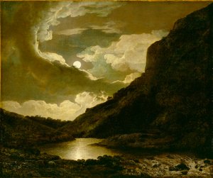Matlock Tor al chiaro di luna