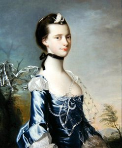 Ritratto di Elizabeth Copestake da Joseph Wright of Derby