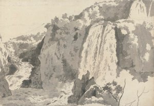 Paesaggio Roccioso con Cascate