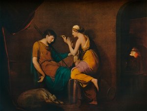 La fanciulla corinzia, 1782-1784, 1930 da Joseph Wright of Derby