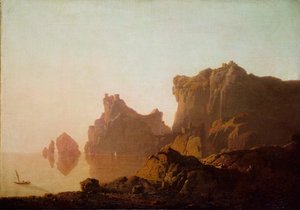 Il Golfo di Salerno da Joseph Wright of Derby