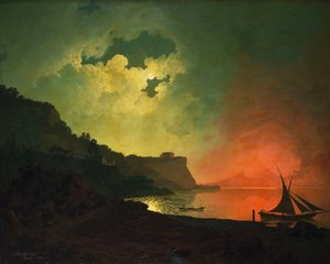 Vesuvio da Posillipo da Joseph Wright of Derby