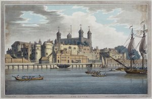 La Torre di Londra, inciso da J. C. Stadler, pubblicato nel 1795 da Joseph after Farington