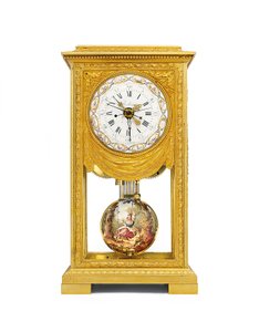 Regolatore da mensola di Luigi XVI a tempo medio e solare con remontoire