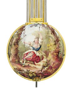 Regolatore da mensola di Luigi XVI a tempo medio e solare con remontoire da Joseph and Robin Robert  Coteau